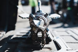 Chain cutter nozzles like those from KEG Technologies are designed to cut through difficult obstructions and thick root masses using high-pressure water that spins the cutting chains at high velocity. Chain cutter nozzles like those from KEG Technologies are designed to cut through difficult obstructions and thick root masses using high-pressure water that spins the cutting chains at high velocity.