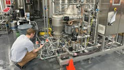 The BrewOps DO on a filtration system is used to monitor oxygen and temperature levels post CIP. The BrewOps DO on a filtration system is used to monitor oxygen and temperature levels post CIP.