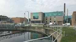 The Greenway Wastewater Treatment Plant now utilizes centrifuges to dewater the sludge to a solids content of about 26 percent. The Greenway Wastewater Treatment Plant now utilizes centrifuges to dewater the sludge to a solids content of about 26 percent.