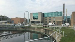 The Greenway Wastewater Treatment Plant now utilizes centrifuges to dewater the sludge to a solids content of about 26 percent. The Greenway Wastewater Treatment Plant now utilizes centrifuges to dewater the sludge to a solids content of about 26 percent.