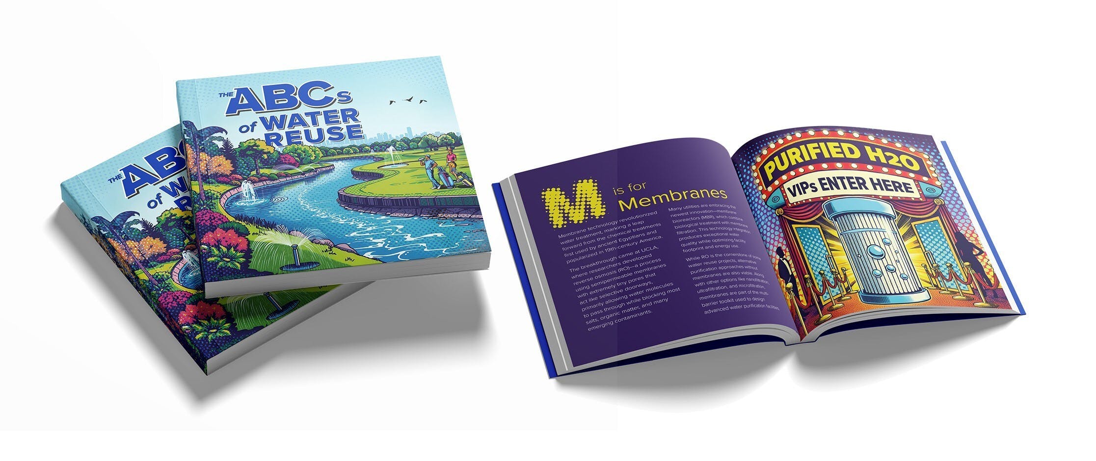 The ABCs of Water Reuse is available in print (shown) and digital formats.