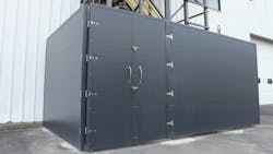 The innovative tongue-and-groove panel is engineered to provide robust security and containment solutions, particularly for the wastewater treatment industry. The innovative tongue-and-groove panel is engineered to provide robust security and containment solutions, particularly for the wastewater treatment industry.