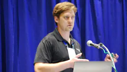 Nick Butson, an engineer with Geosyntec Consultants, shared a case study at WEFTEC 2025 that outlined how his company helped a Canadian potato processor reduce its water use by more than half.