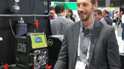 Josh Donegia dicussing the RT Series Peristaltic Pump from Albin Pump at WEFTEC 2025. Josh Donegia dicussing the RT Series Peristaltic Pump from Albin Pump at WEFTEC 2025.