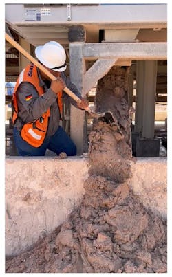 Very spadeable dry solids. Very spadeable dry solids.