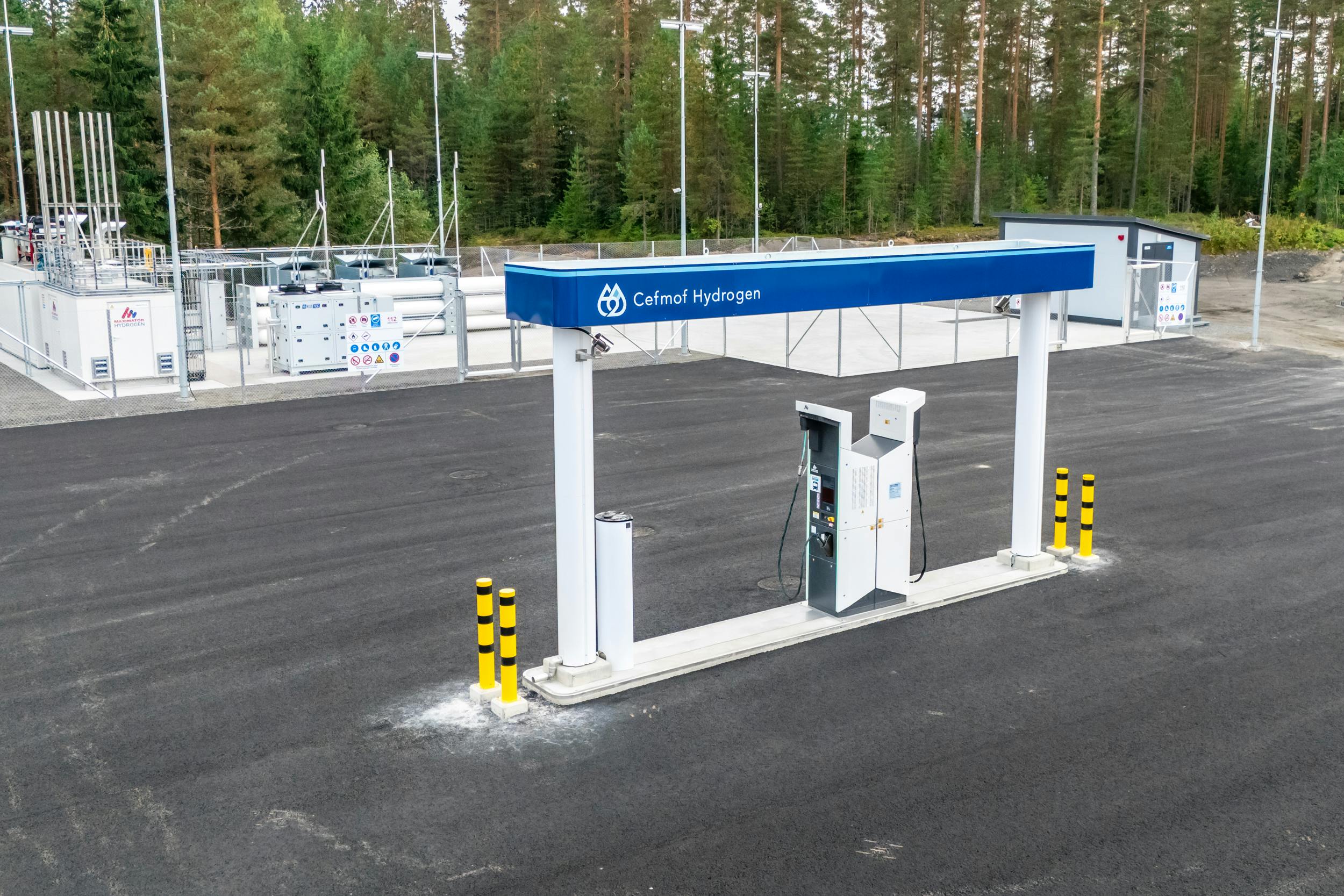 Central Finland Mobility H2 refueling station image credit Asahi Kasei/BusinessWire