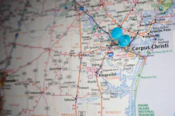 A map of Corpus Christi, Texas A map of Corpus Christi, Texas