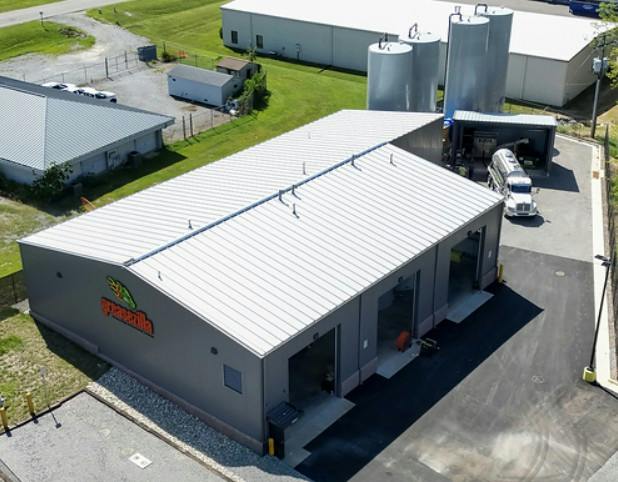 Ashland, Va. fats, oils and grease (FOG) processing facility. Image credit Greasezilla.